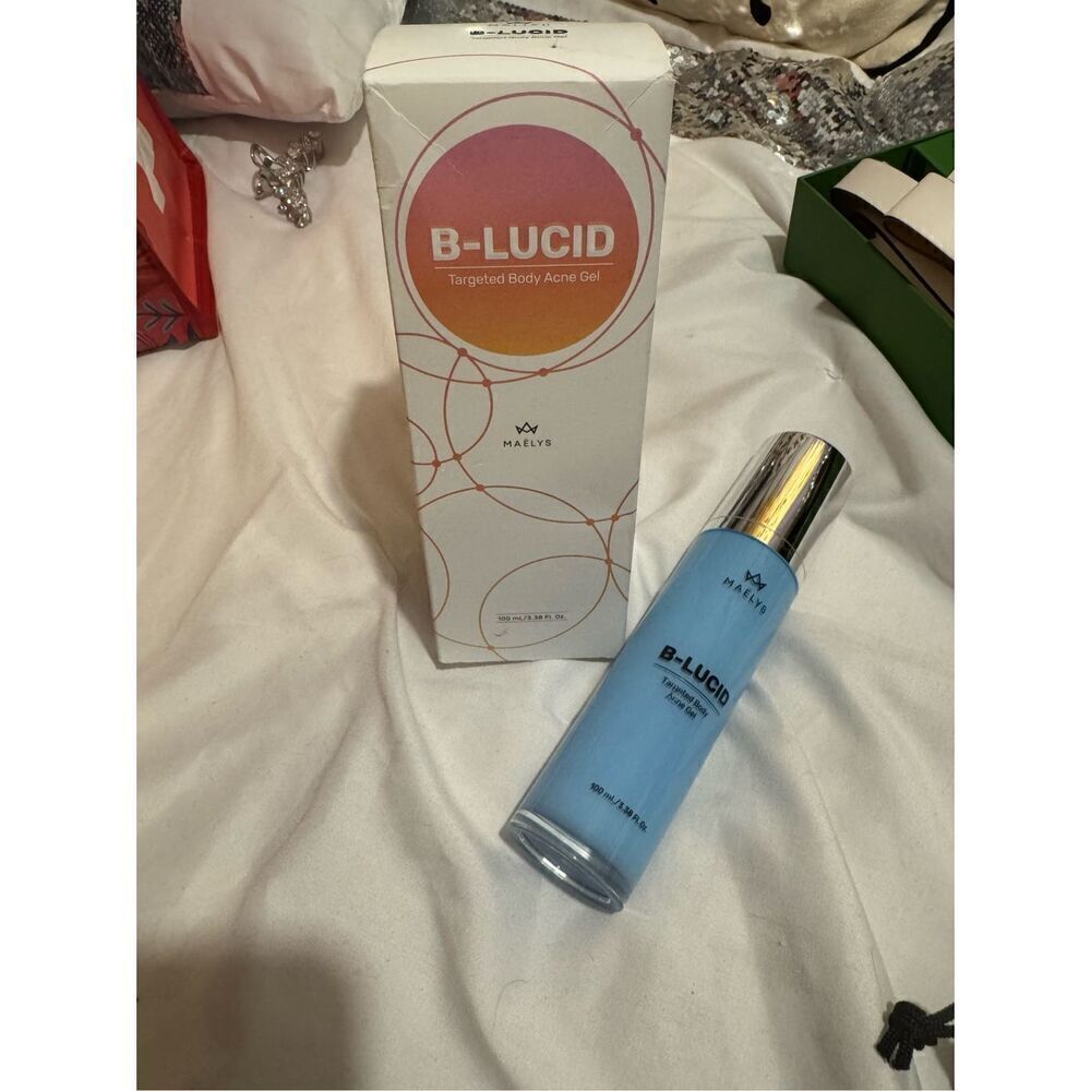 ,maelys,b-lucid acne body gel beauty skincare facial/face body spa products nib